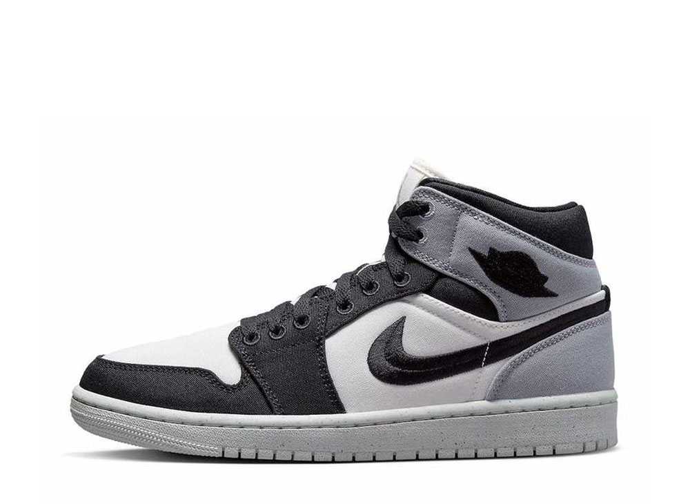 ナイキ ウィメンズ エアジョーダン1 ミッド SE ライトスチールグレー Nike WMNS Air Jordan1 Mid SE Light Steel Grey DV0427-100