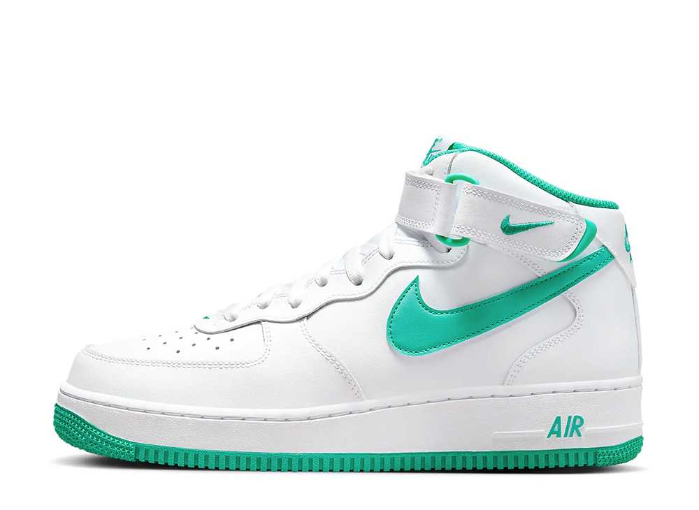 ナイキ エアフォース1 ミッド 07 ホワイト/クリアジェイド Nike Air Force1 Mid 07 White/Clear Jade DV0806-102