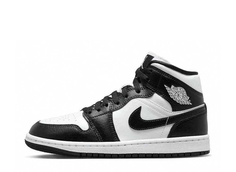 ナイキ ウィメンズ エアジョーダン1 ミッド ブラック/ホワイト Nike WMNS Air Jordan1 Mid Black/White DV0991-101