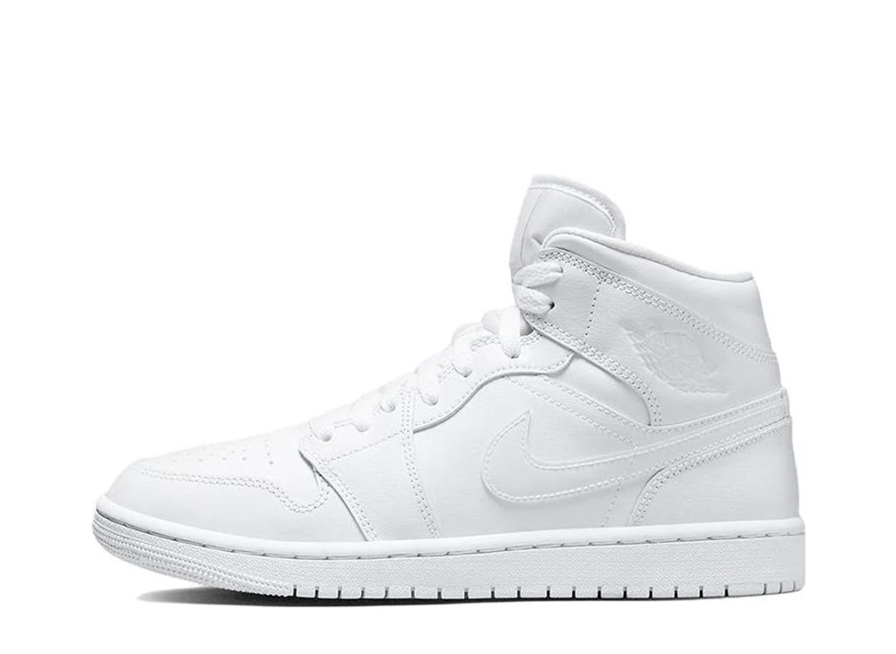 ナイキ ウィメンズ エアジョーダン1 ホワイト Nike WMNS Air Jordan1 Mid Triple White DV0991-111