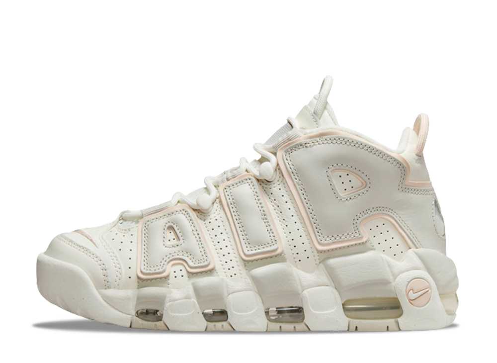 ナイキ ウィメンズ エアモアアップテンポ セイル アンド ライトボーン Nike WMNS Air More Uptempo Sail and Light Bone DV1137-101