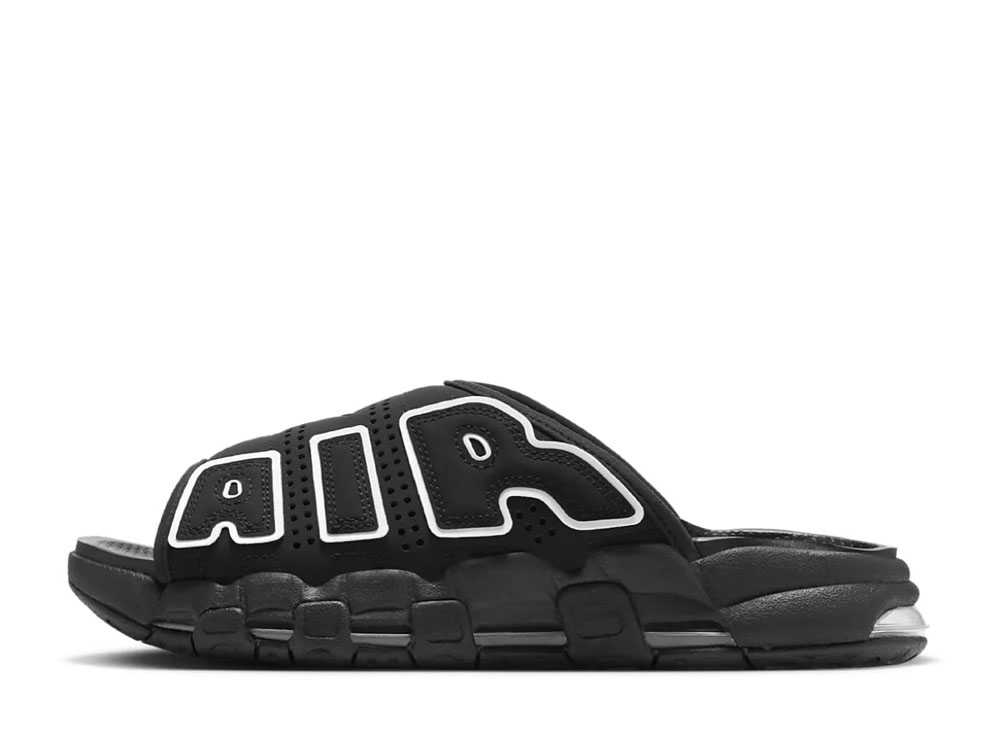 ナイキ エアモアアップテンポ スライド ブラック Nike Air More Uptempo Slide Black DV2137-001