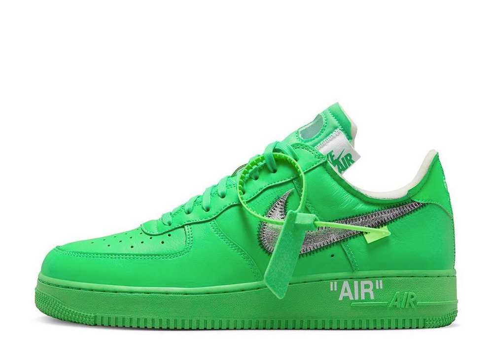 オフホワイト×ナイキ エアフォース1 ロー Off-White×Nike Air Force1 Low Brooklyn/Green DX1419-300