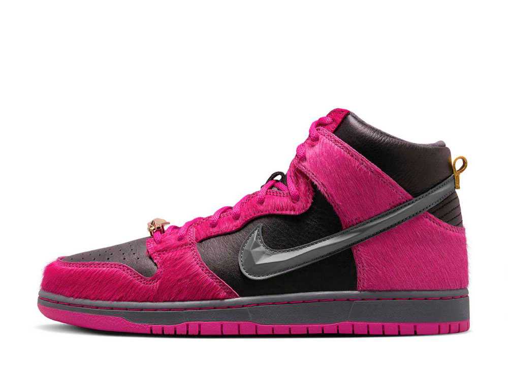 ラン ザ ジュエルズ×ナイキ SB ダンク ハイ Run The Jewels × Nike SB Dunk High Active Pink Black DX4356-600