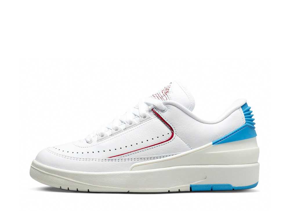 ナイキ ウィメンズ エアジョーダン2 ロー Nike WMNS Air Jordan2 Low Gym Red Dark Powder Blue DX4401-164