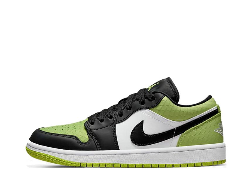 ナイキ エアジョーダン1ロー グリーン Nike Air Jordan1 Low Green Snakeskin DX4446-301