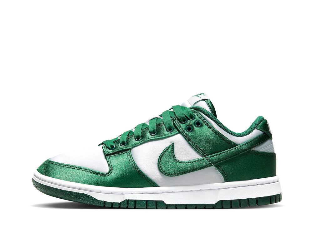 ナイキ ウィメンズ ダンク ロー サテン チームグリーン Nike WMNS Dunk Low Satin Team Green DX5931-100