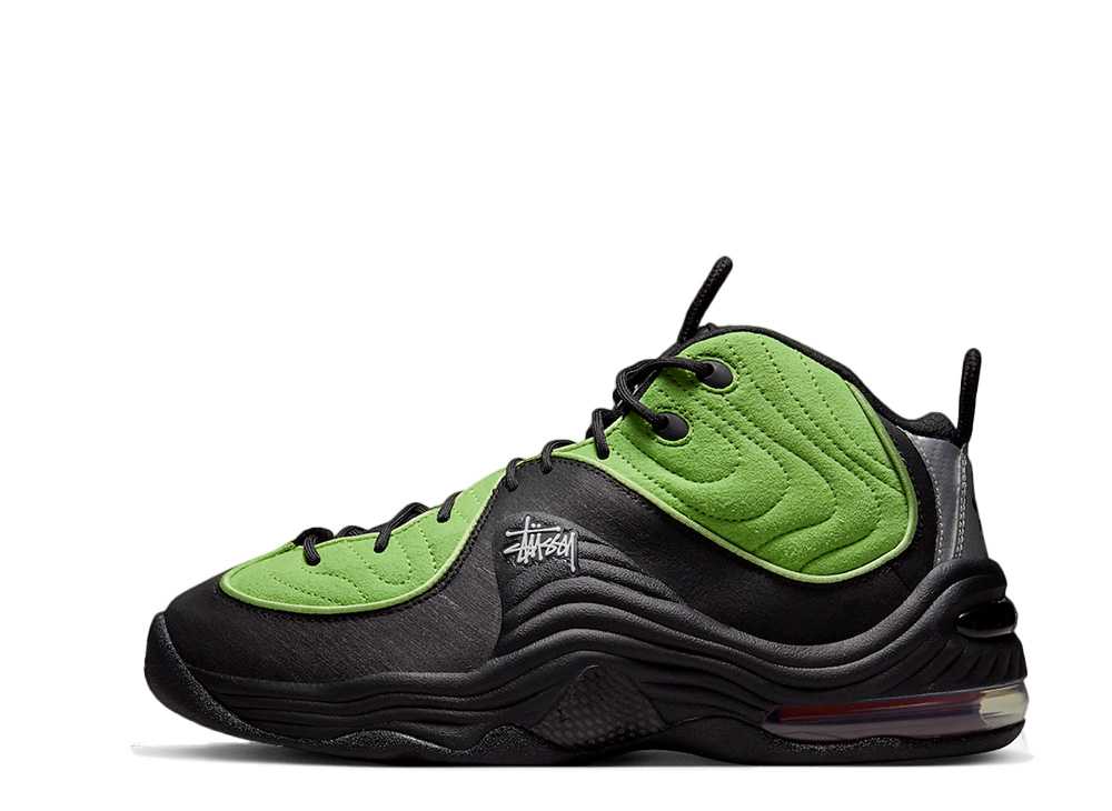 ステューシー×ナイキ エアペニー2 ブラック Stussy × Nike Air Penny 2 Black/Green DX6933-300