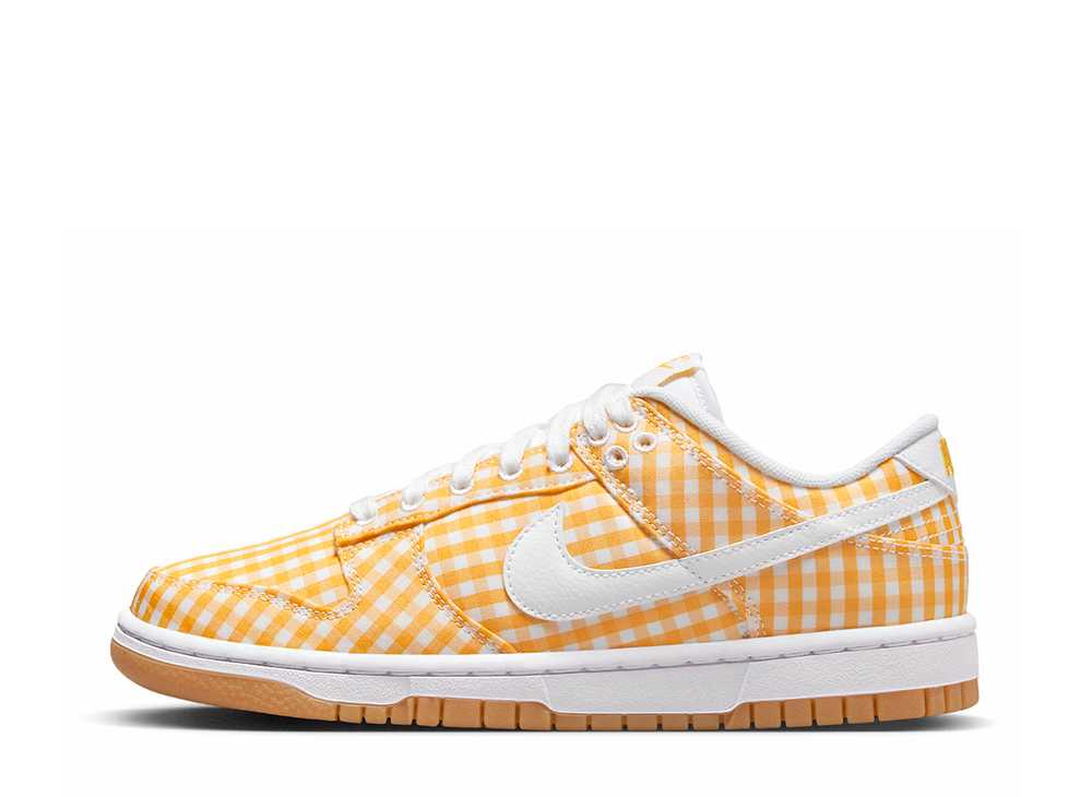 ナイキ ウィメンズ ダンク ロー イエローギンガム Nike WMNS Dunk Low Yellow Gingham DZ2777-700