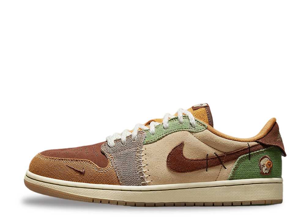 ザイオン・ウィリアムソン×ナイキ エアジョーダン1 Zion Williamson×Nike Air Jordan 1 Low OG Flax DZ7292-200