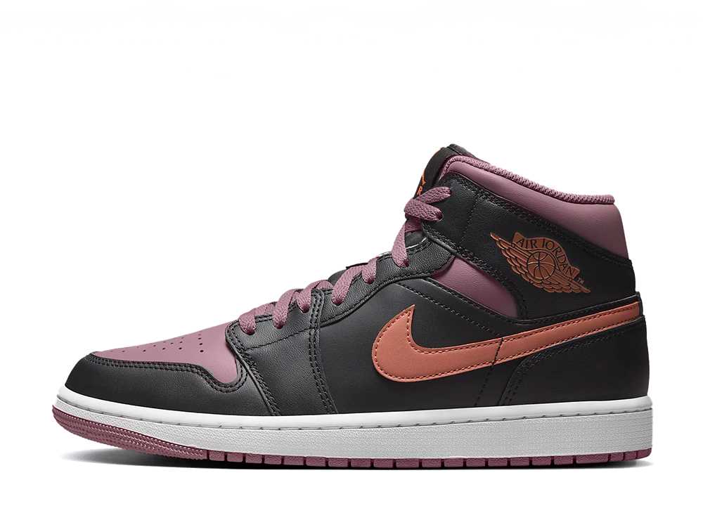 ナイキ エアジョーダン1 ミッド SE ブラック Nike Air Jordan1 Mid SE Black/Sky J Mauve/Sky J Orange FB9911-008