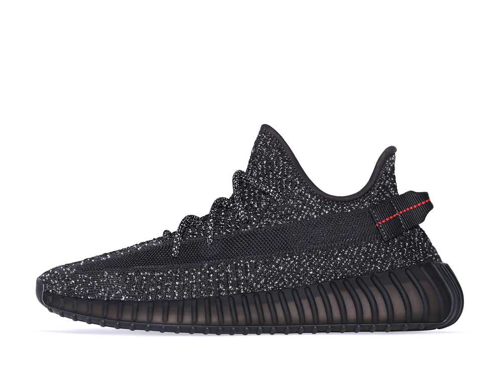 アディダスイージーブースト350V2ブラック リフレクティブ AdidasYeezyBoost350V2BlackReflective FU9007