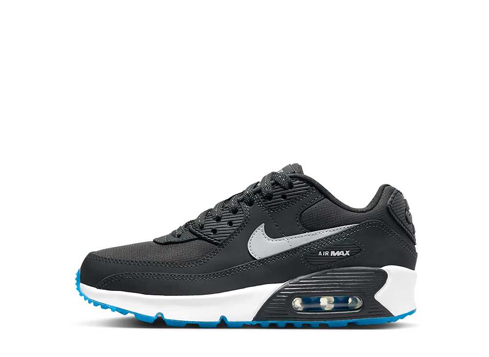 ナイキ GS エアマックス90 アンスラサイト/ブルー Nike GS Air Max90 Anthracite/Industrial Blue/White/Reflective Silver FV0361-001