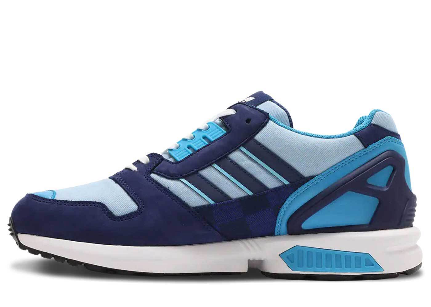 アディダス オリジナルス ZX8000 デニムアトモス Atmos × adidas ZX 8000 Blue GW3502