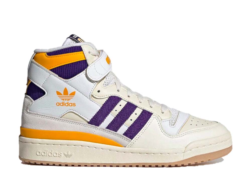 アディダス オリジナルス フォーラム84ハイ レイカーズ ADIDAS ORIGINALS FORUM 84 HIGH LAKERS GX9054