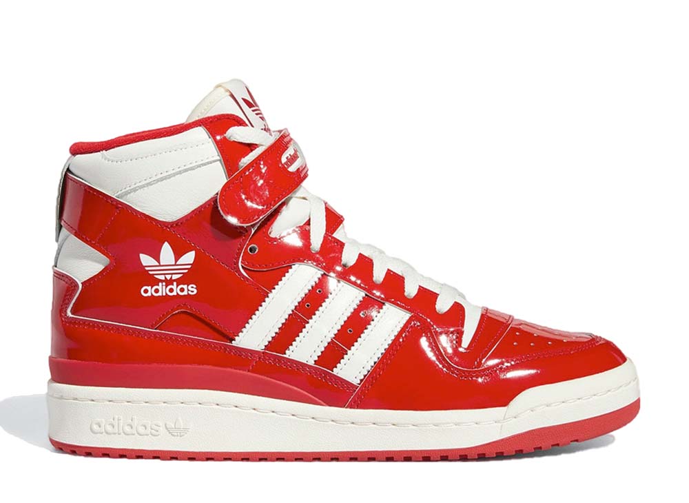 アディダス オリジナルス フォーラム84 ハイ レッドパテント adidas originals Forum 84 High Red Patent GY6973