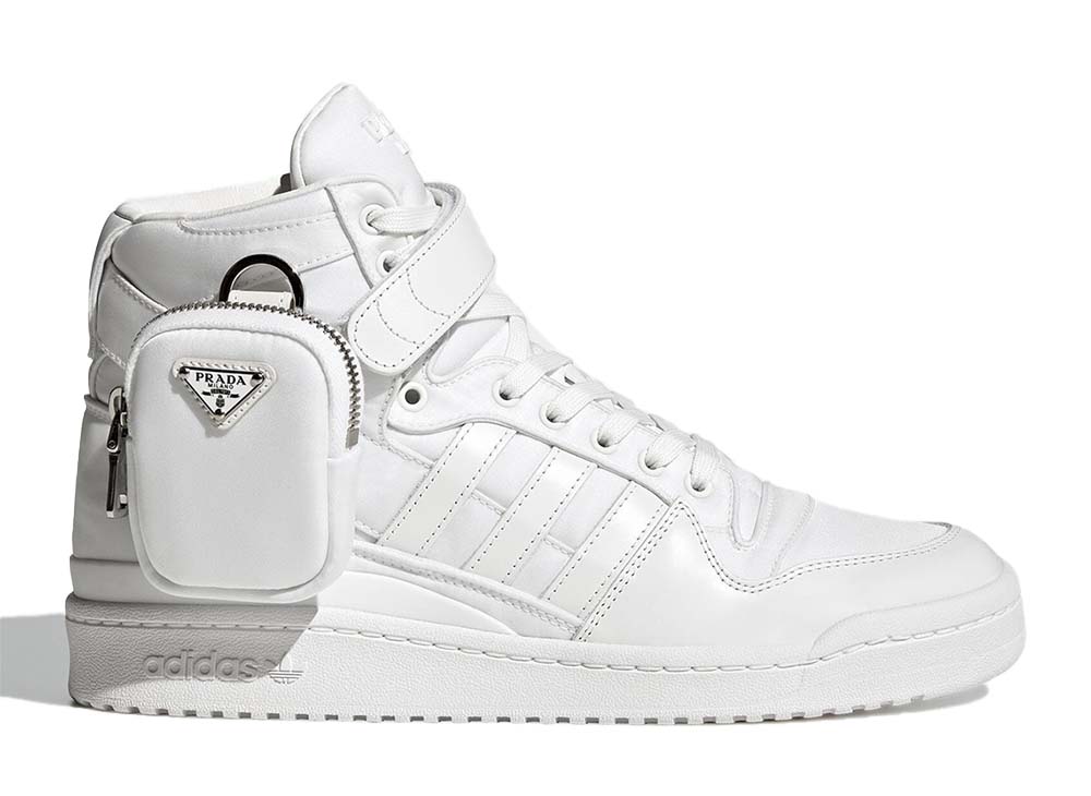 プラダ リ ナイロン×アディダス フォーラムハイ ホワイト PRADA Re-Nylonxadidas Forum High White GY7041