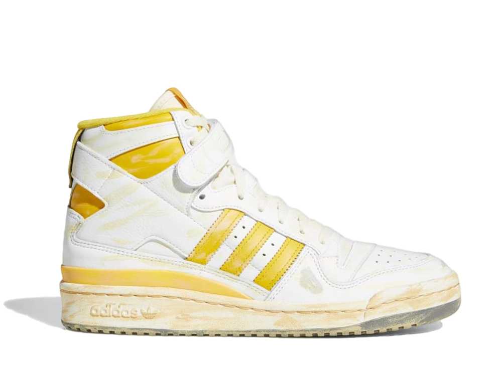 アディダス フォーラム 84 ハイ AEC ホワイト/イエロー adidas Originals Forum84 Hi AEC FootWearWhite/Hazy Yellow GZ6468