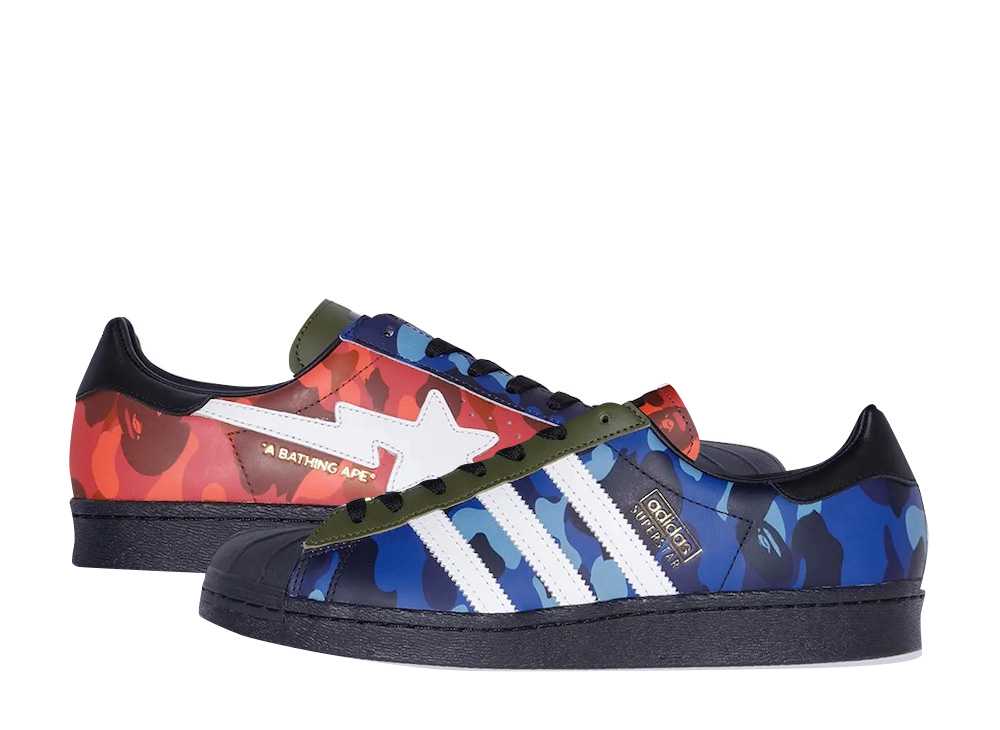 ベイプ × アディダス スーパースター 80s カモ BAPE × adidas Superstar 80s Camo GZ8982