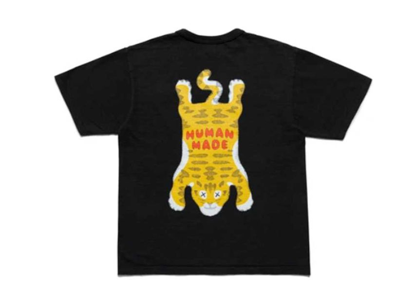 ヒューマン メイド カウズ T #4 ブラック HUMAN MADE KAWS Tee #4 Black HM-222-Black