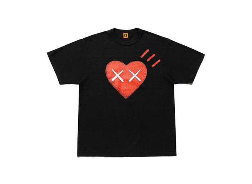 ヒューマン メイド カウズ T #1 ブラック HUMAN MADE KAWS Tee #1 Black HM-281-Black