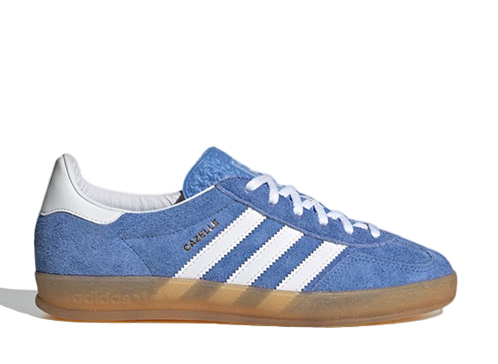 アディダス ガゼル インドア ブルー adidas Gazelle Indoor Blue Fusion/Gold Metallic HQ8717