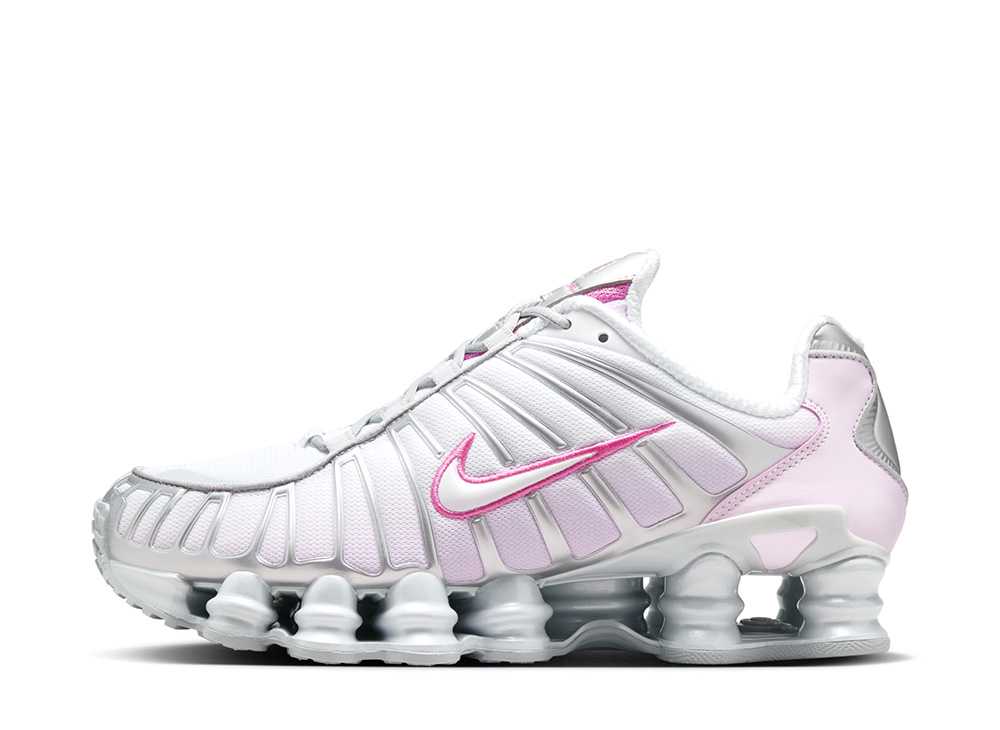 ナイキ ウィメンズ ショックス TL メタリックプラチナム/ピンクシクル Nike Women&#39;s Shox TL HV2520-001