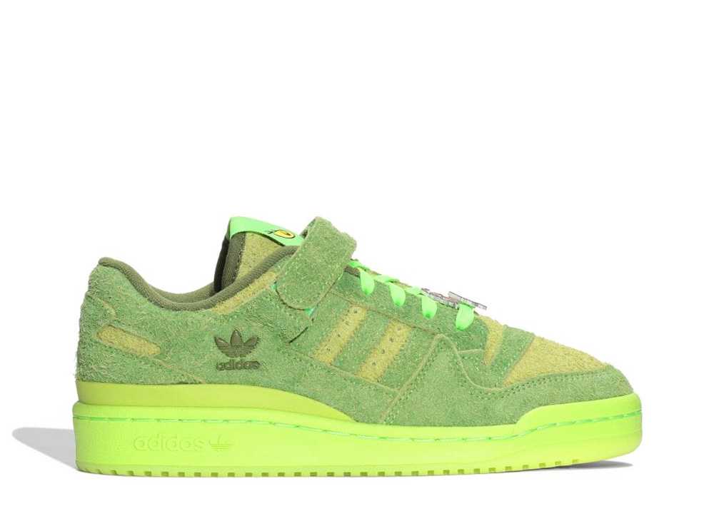 グリンチ×アディダス ウィメンズ フォーラム ロー The Grinch×adidas WMNS Forum Low Green ID4315