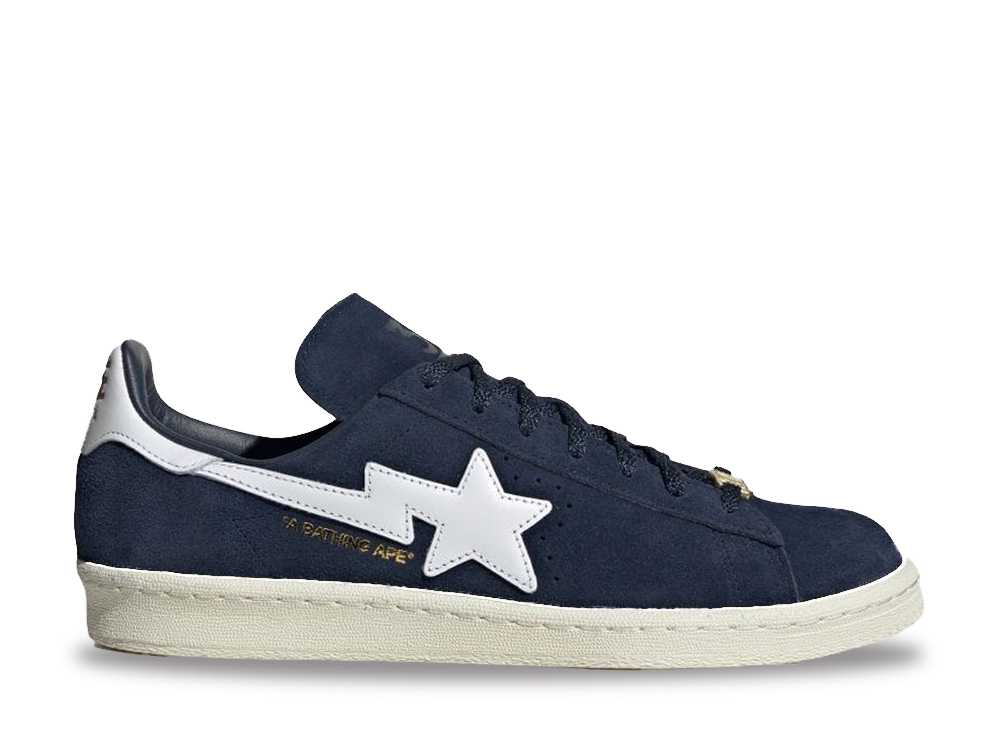 ベイプ×アディダス キャンパス 80&#39;s カレッジネイビー BAPE × adidas Campus 80&#39;s College Navy ID4770