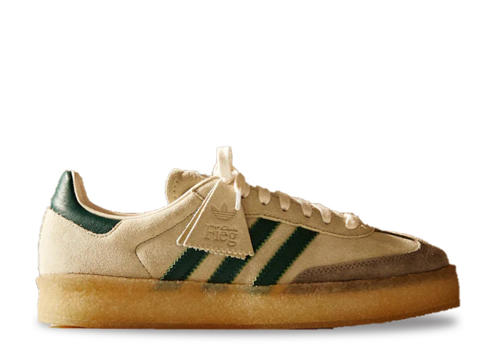 ロニーファイグ×クラークス×アディダス サンバ Ronnie Fieg × Clarks × adidas Samba White/Green ID7297