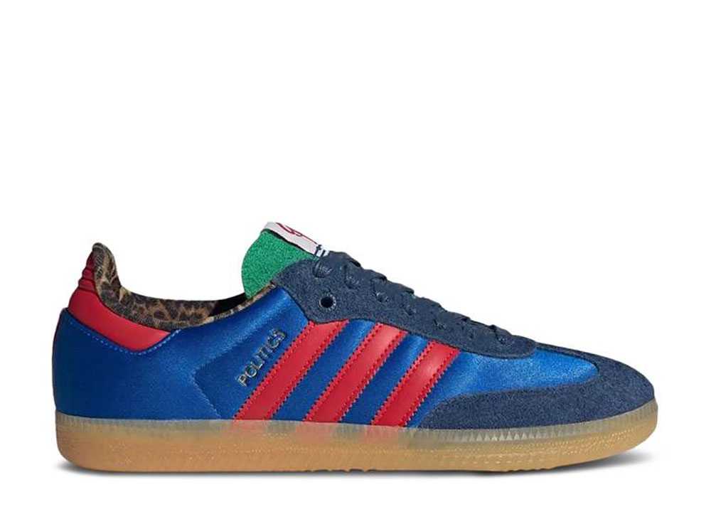 スニーカー ポリティクス×アディダス コンソーシアム サンバ Sneaker Politics × adidas Originals Consortium Samba Blue Bird IE0173