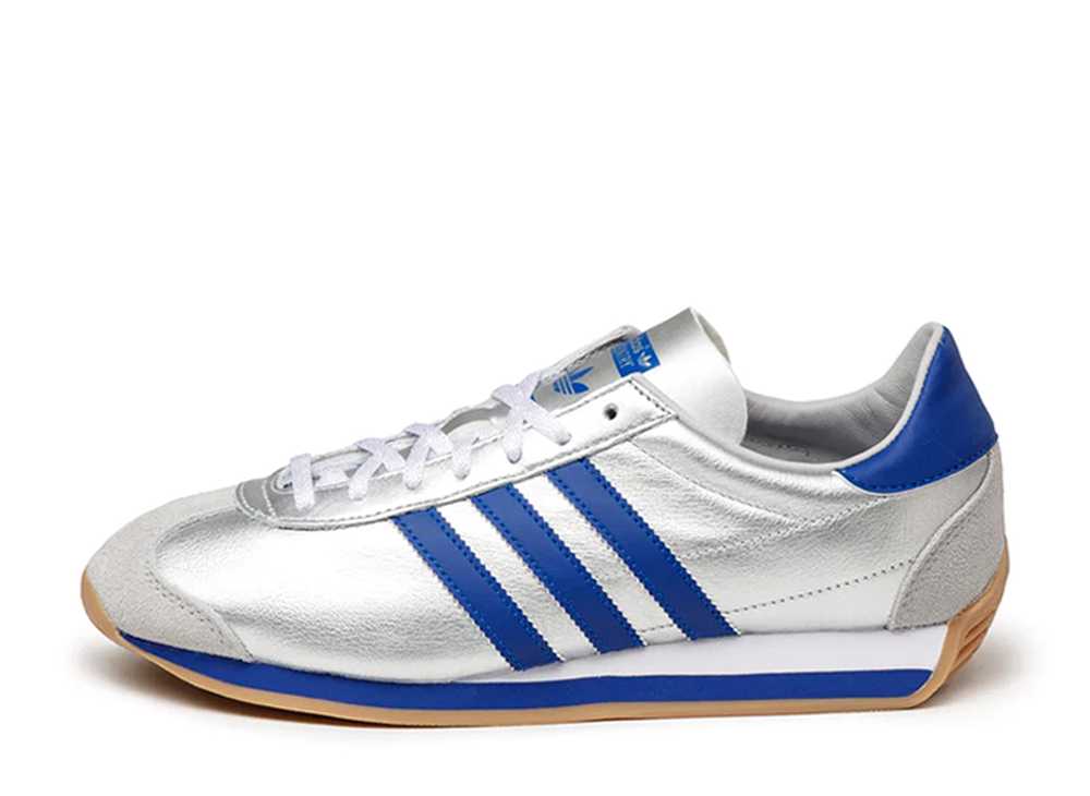 アディダス オリジナルス カントリー OG マットシルバー adidas Originals Country OG Matt Silver/Bright Blue IE4230