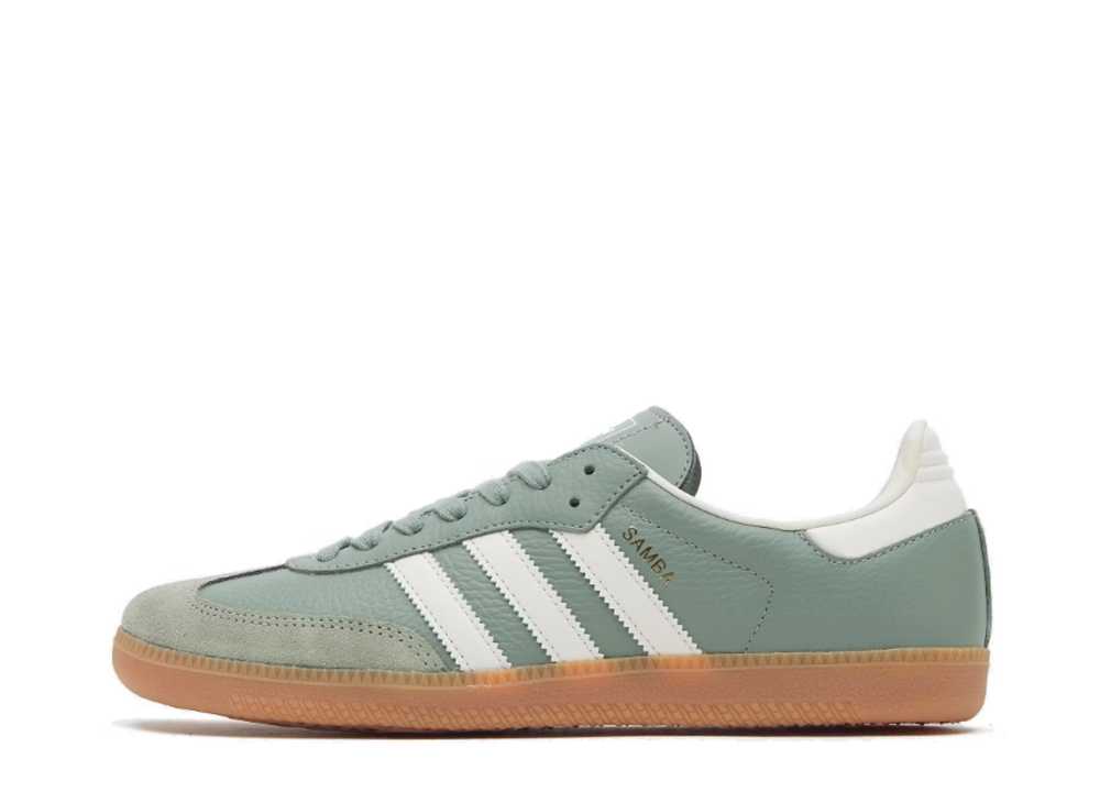 アディダス オリジナルス ウィメンズ サンバ OG シルバーグリーン adidas Originals WMNS Samba OG Silver Green IE7011