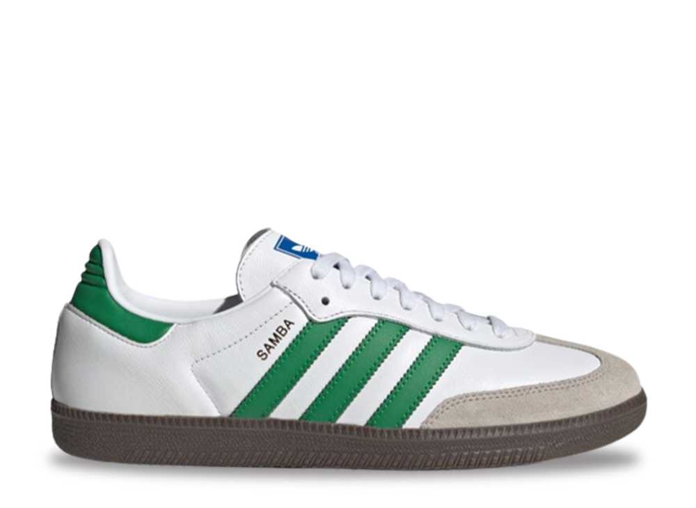 アディダス オリジナルス サンバ OG ホワイト/グリーン adidas Originals Samba OG White/Green IG1024