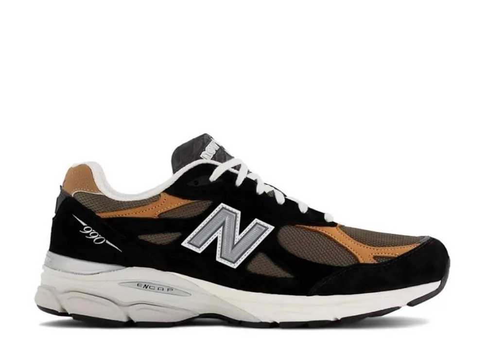 ニューバランス 990V3 ブラック タン New Balance 990V3 Black Tan M990BB3