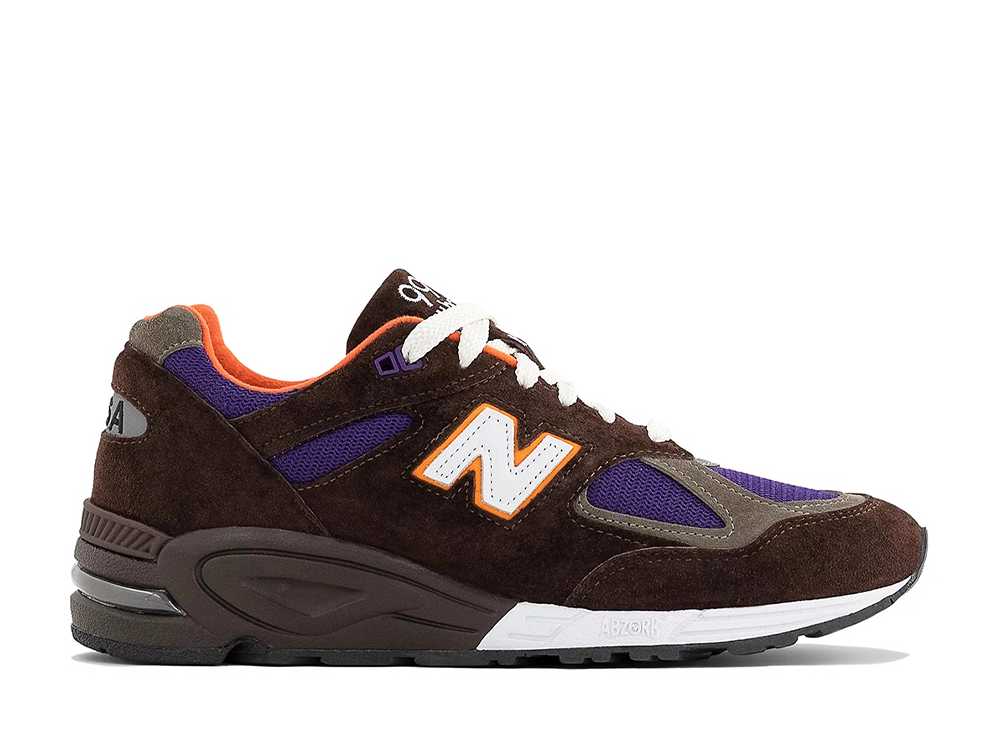 ニューバランス 990V2 ブラウン New Balance 990V2 Brown/Purple/Orange M990BR2