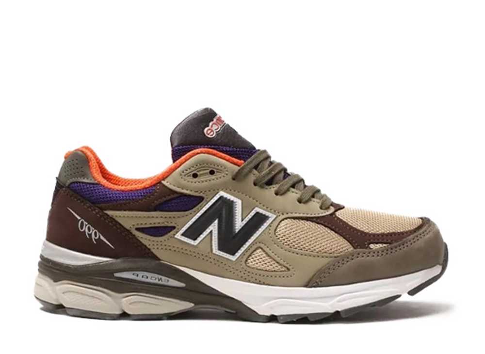 ニューバランス 990V3 カーキ/オレンジ New Balance 990V3 Khaki/Orange M990BT3