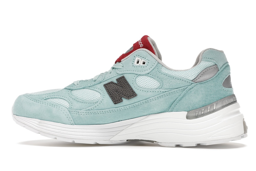 キス×ニューバランス 992 キスマス ティール KITH×NEW BALANCE 992 KITHMAS TEAL/GREY M992KL