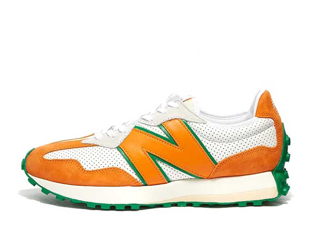 カサブランカ × ニューバランス &#39;327&#39; オレンジ CASABLANCA × NEW BALANCE MS327CBB