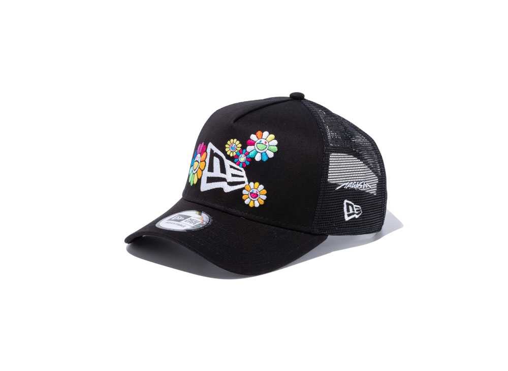 ニューエラ 9フォーティ フラワーフラグ ブラック NEW ERA TAKASHI MURAKAMI 9FORTY FLOWER FLAG BLACK  NE-0078-Black