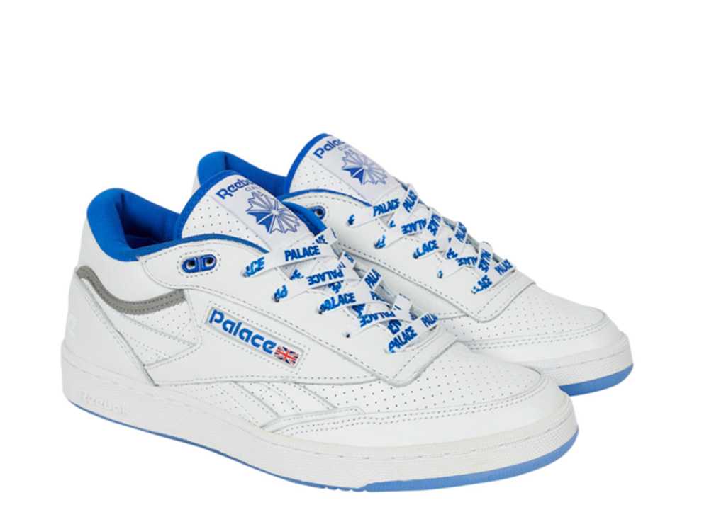 パレス×リーボック クラブC ミッド 2 リベンジ Palace × Reebok Club C Mid II Revenge White PALACE-CLUBC-WHITE