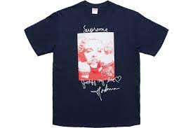 シュプリーム マドンナ Tシャツ ネイビー Supreme Madonna Tee Navy SUP-FW18-07-Navy