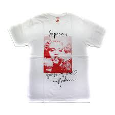 シュプリーム マドンナ Tシャツ ホワイト Supreme Madonna Tee White SUP-FW18-07-White