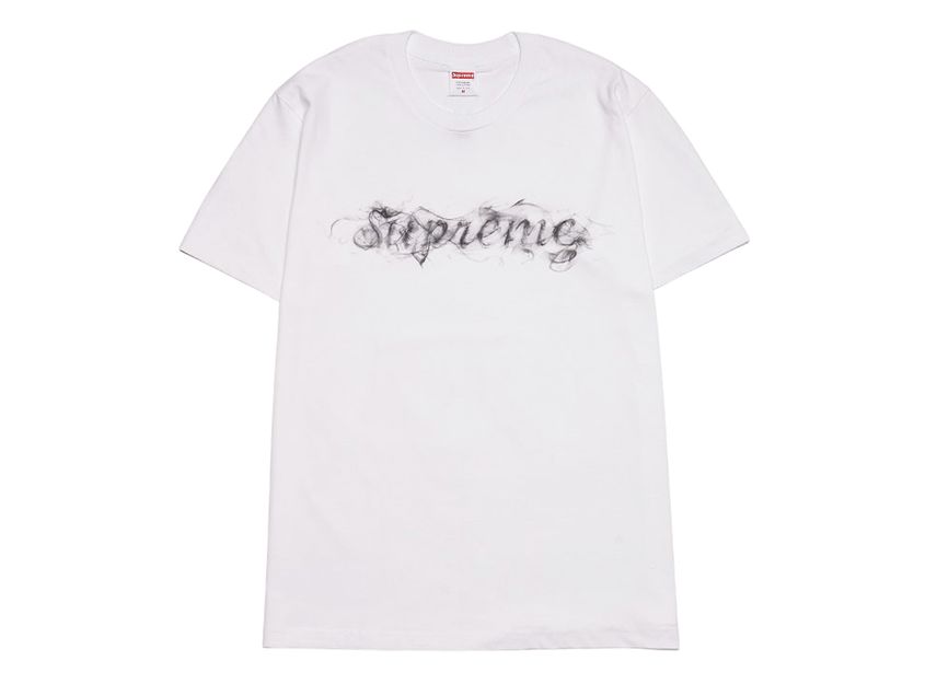 シュプリーム スモーク Tシャツ ホワイト Supreme Smoke Tee White SUP-FW19-12-White