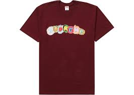 シュプリーム ピローズ Tシャツ バーガンディ Supreme Pillows Tee Burgundy SUP-FW19-57-Burgundy