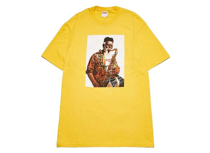 シュプリーム ファラオサンダース T イエロー Supreme Pharoah Sanders Tee Yellow SUP-FW20-08-Yellow