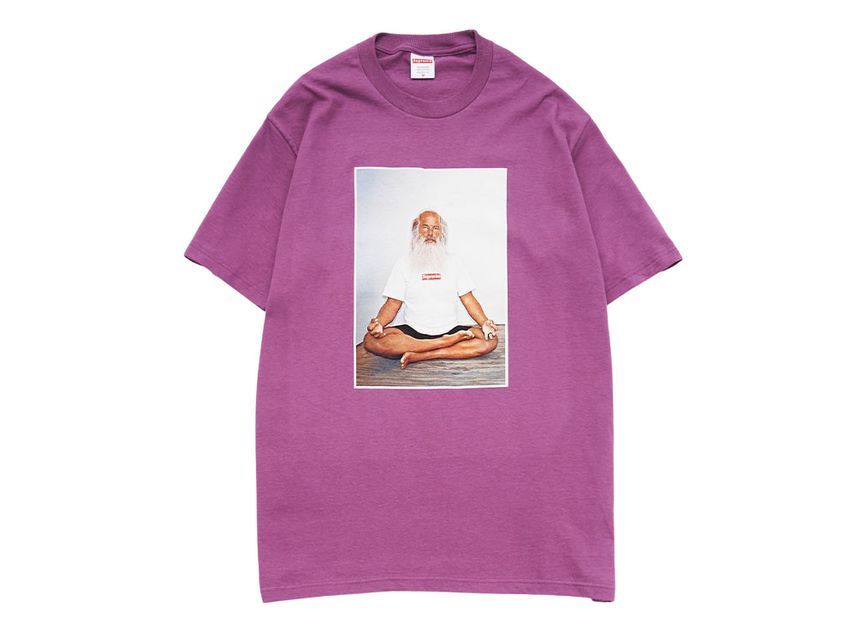 シュプリーム リック ルービン T プラム Supreme Rick Rubin Tee Plum SUP-FW21-024-Plum