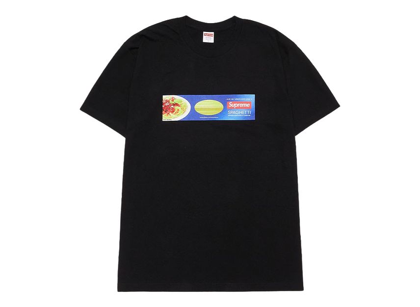 シュプリーム スパゲッティ T ブラック Supreme Spaghetti Tee Black SUP-FW21-029