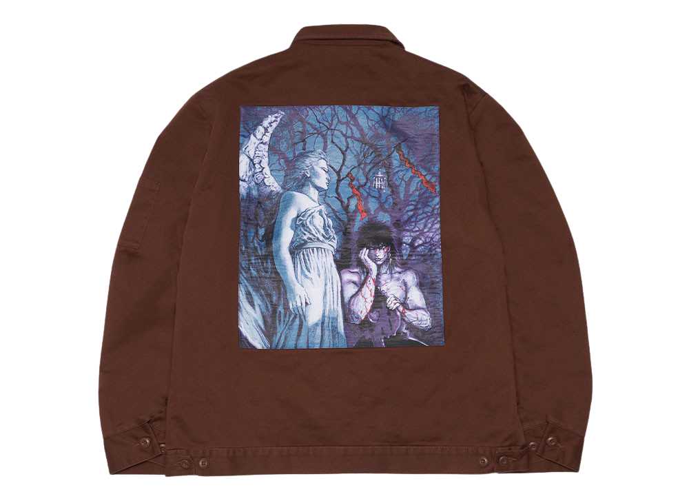 シュプリーム ザ クロウ ワークジャケット ブラウン Supreme The Crow Work Jacket Brown SUP-FW21-101-Brown