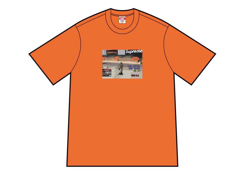 シュプリーム スラッシャー ゲーム T オレンジ Supreme/Thrasher? Game Tee Orange SUP-FW21-126-Orange